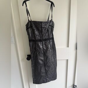 D&G Metallic leopard print dress. Size 42